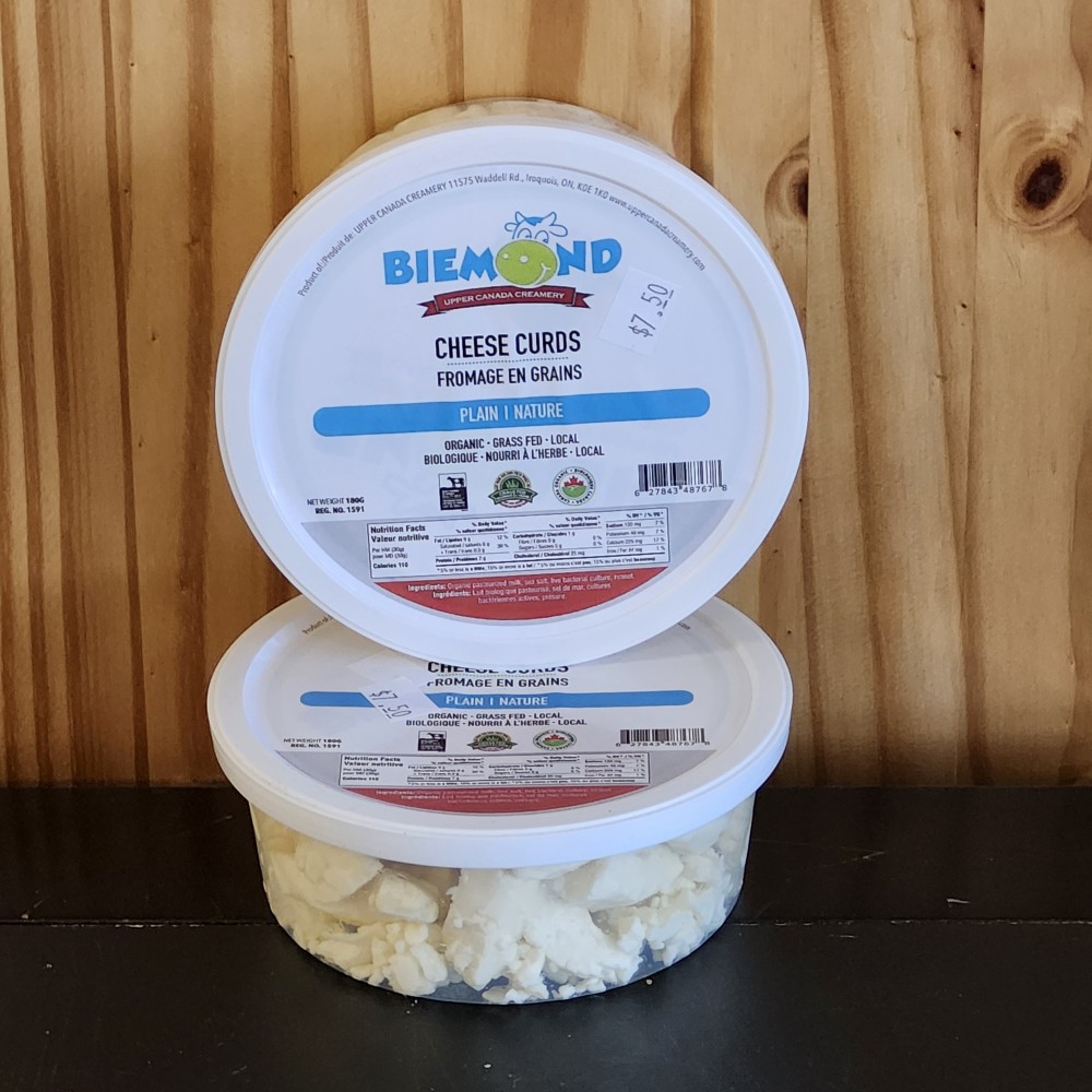Cheese Curds - Biemond - Organic - 180 g