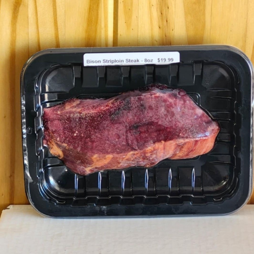 Bison - Steak - Striploin - each Bison - Steak - Striploin - each