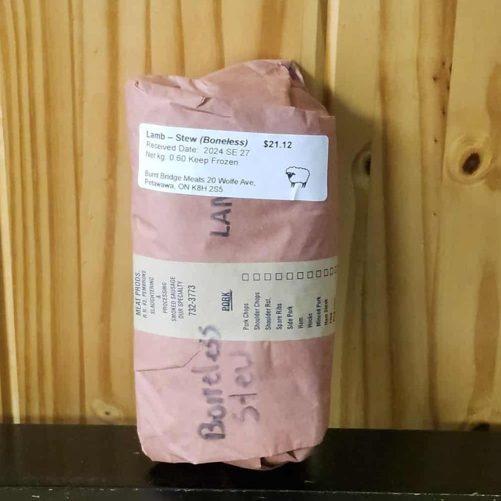 Lamb - Stew Meat - Boneless - per lb