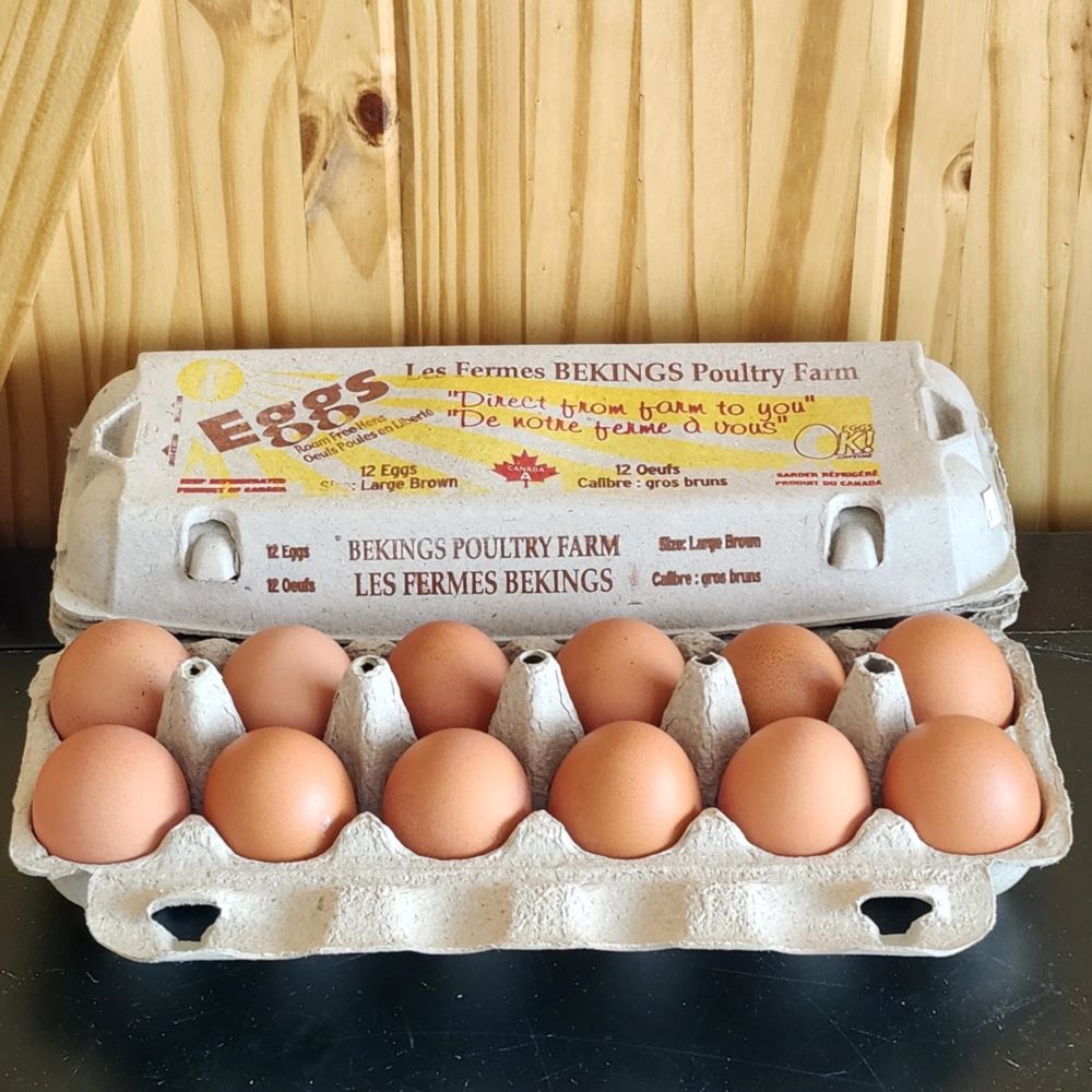 Eggs - Beking's - Roam Free - Dozen Eggs - Beking's - Roam Free - Dozen