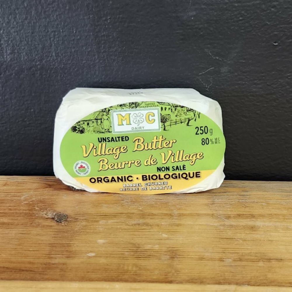 Butter - MC Dairy - Organic - Unsalted - 250 g